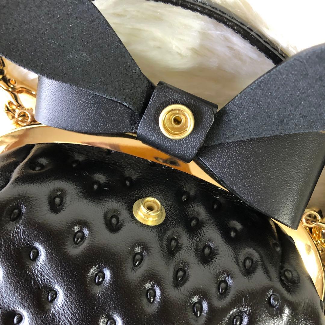 EARL'S FAVOURITE ハンドバッグ ショルダー 2way 苺 がま口