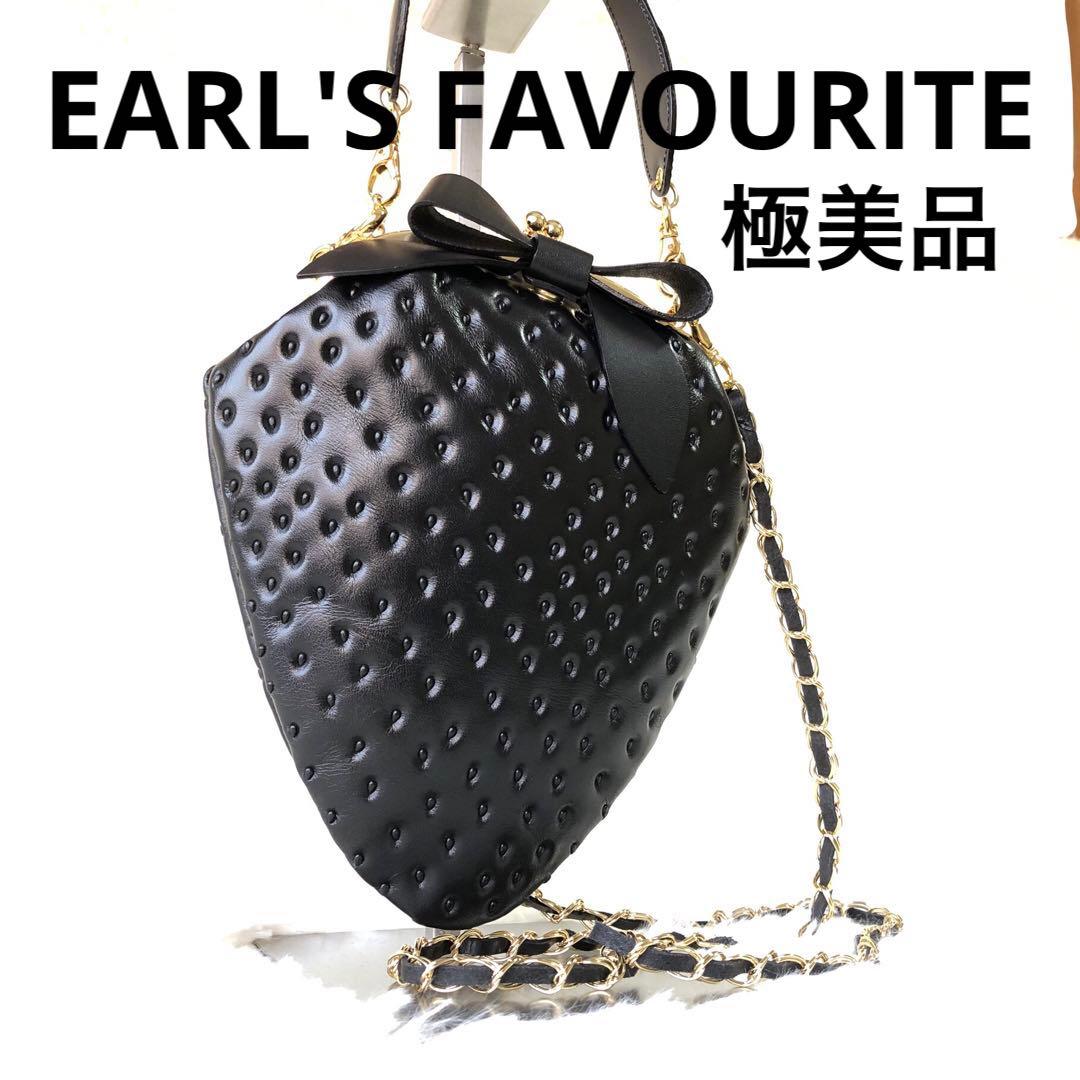 EARL'S FAVOURITE ハンドバッグ ショルダー 2way 苺 がま口
