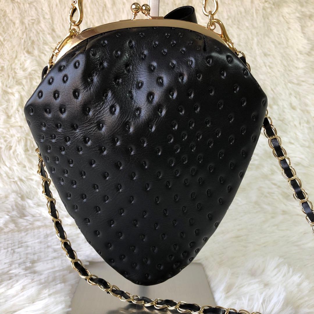 EARL'S FAVOURITE ハンドバッグ ショルダー 2way 苺 がま口