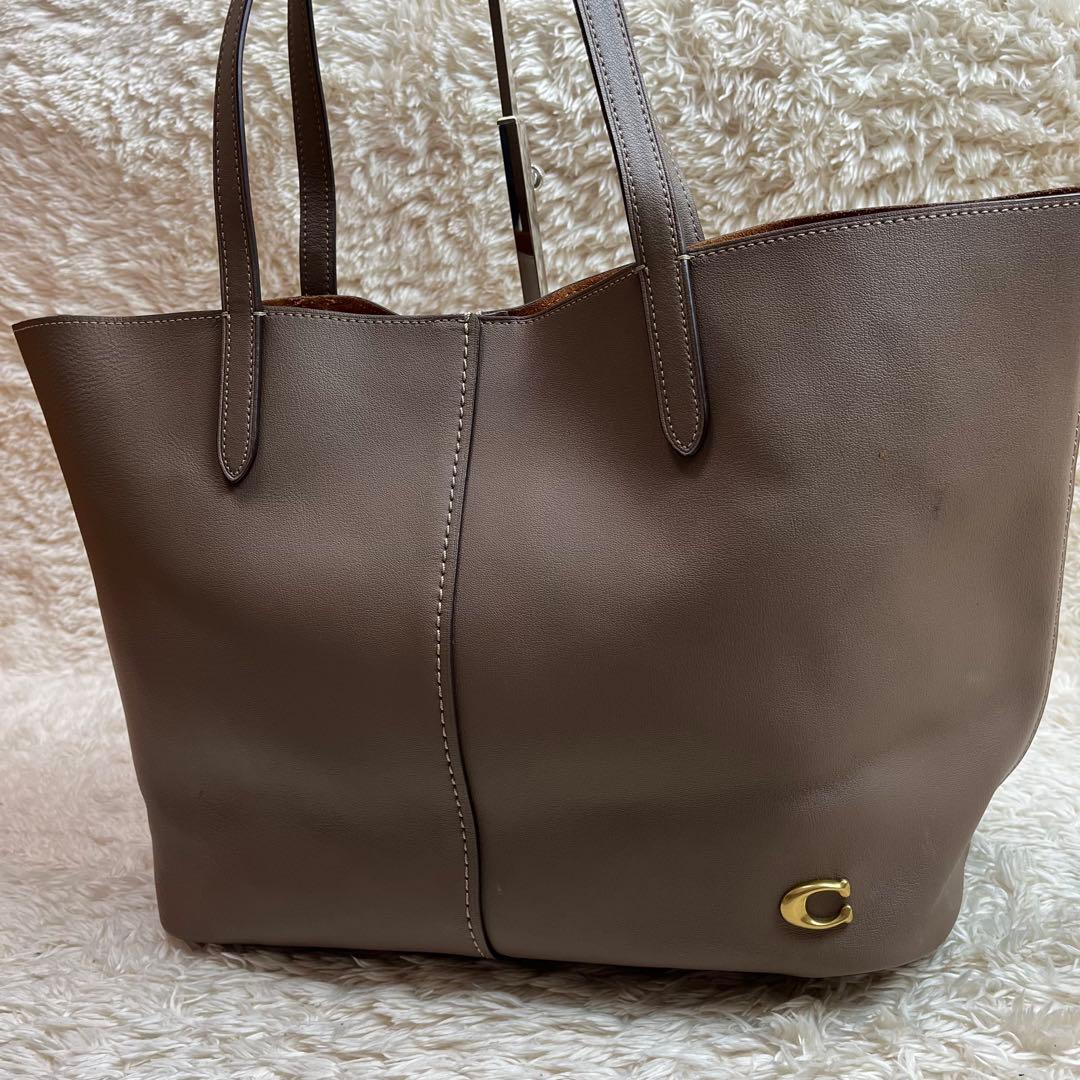 コーチ　COACH トートバッグ　ノース　32 Cロゴ　ビジネス　レザー　革