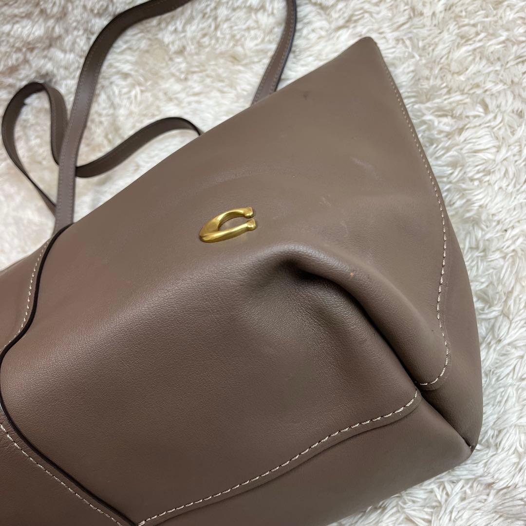 コーチ　COACH トートバッグ　ノース　32 Cロゴ　ビジネス　レザー　革
