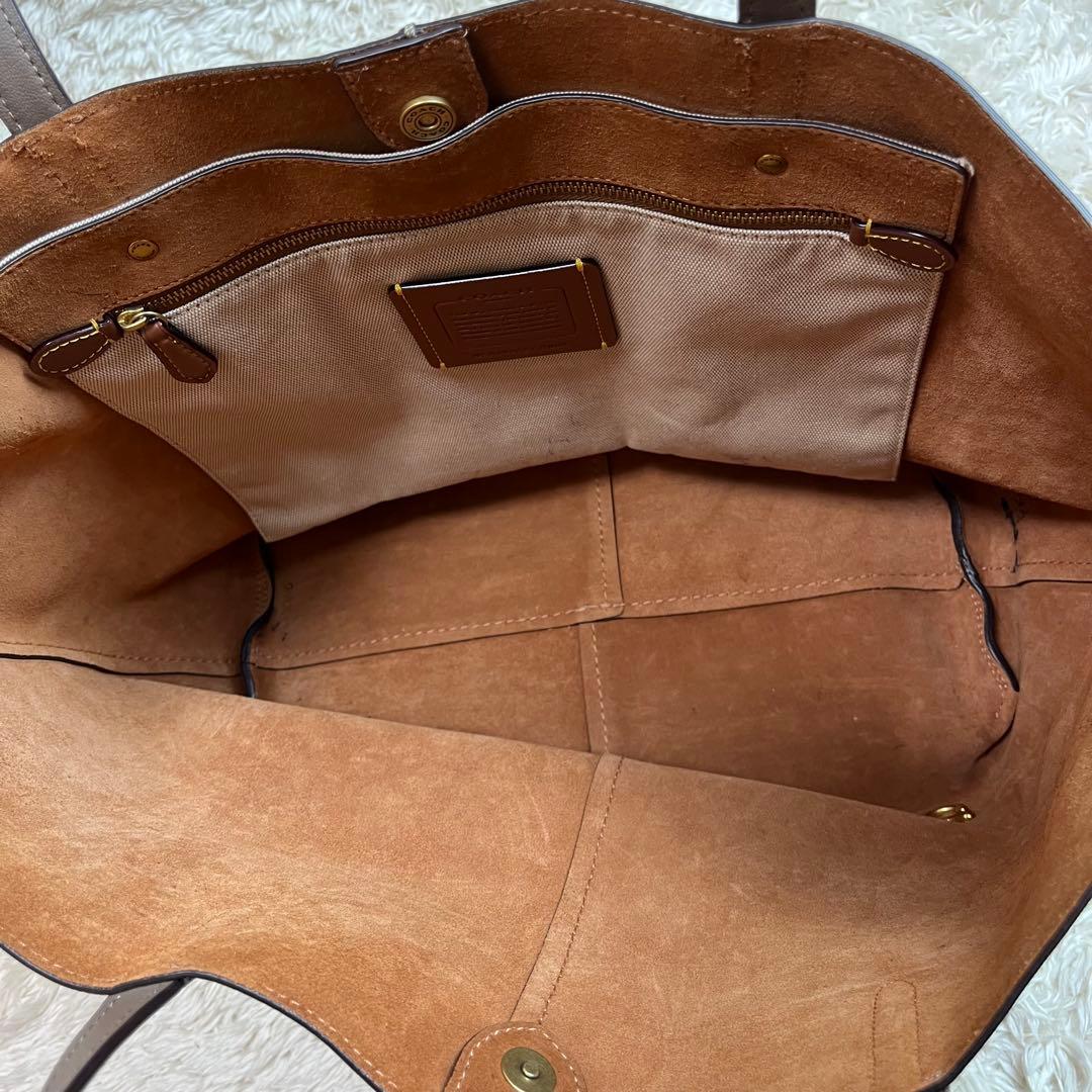 コーチ　COACH トートバッグ　ノース　32 Cロゴ　ビジネス　レザー　革