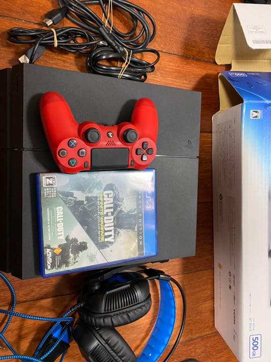 PlayStation4、ゲーミングヘッドフォン、COD BO3 IW MW