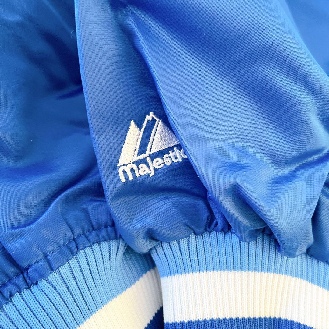 ★NBA LAKERS★スタジャン ボンバージャケット ビックサイズ 青 2XL