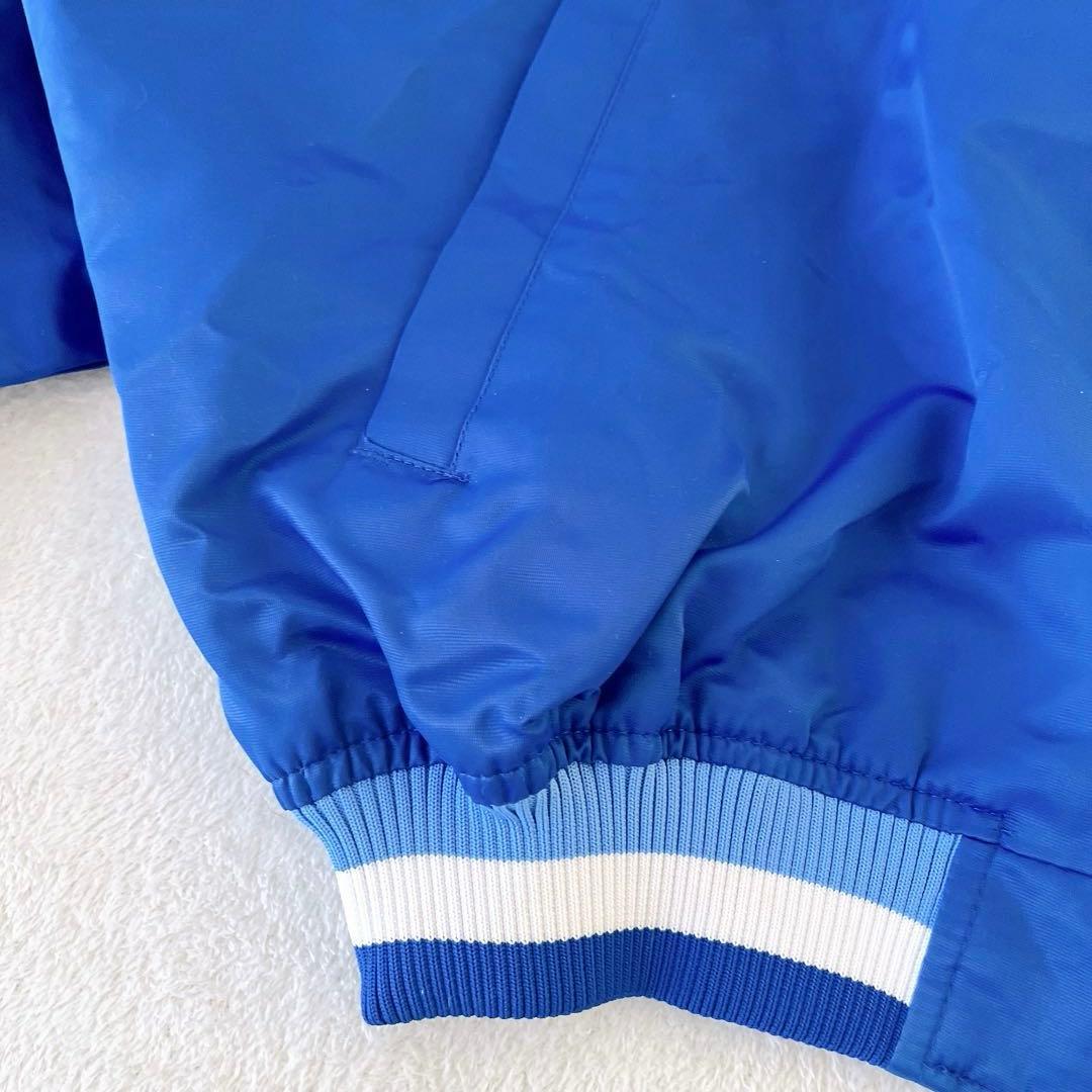 ★NBA LAKERS★スタジャン ボンバージャケット ビックサイズ 青 2XL