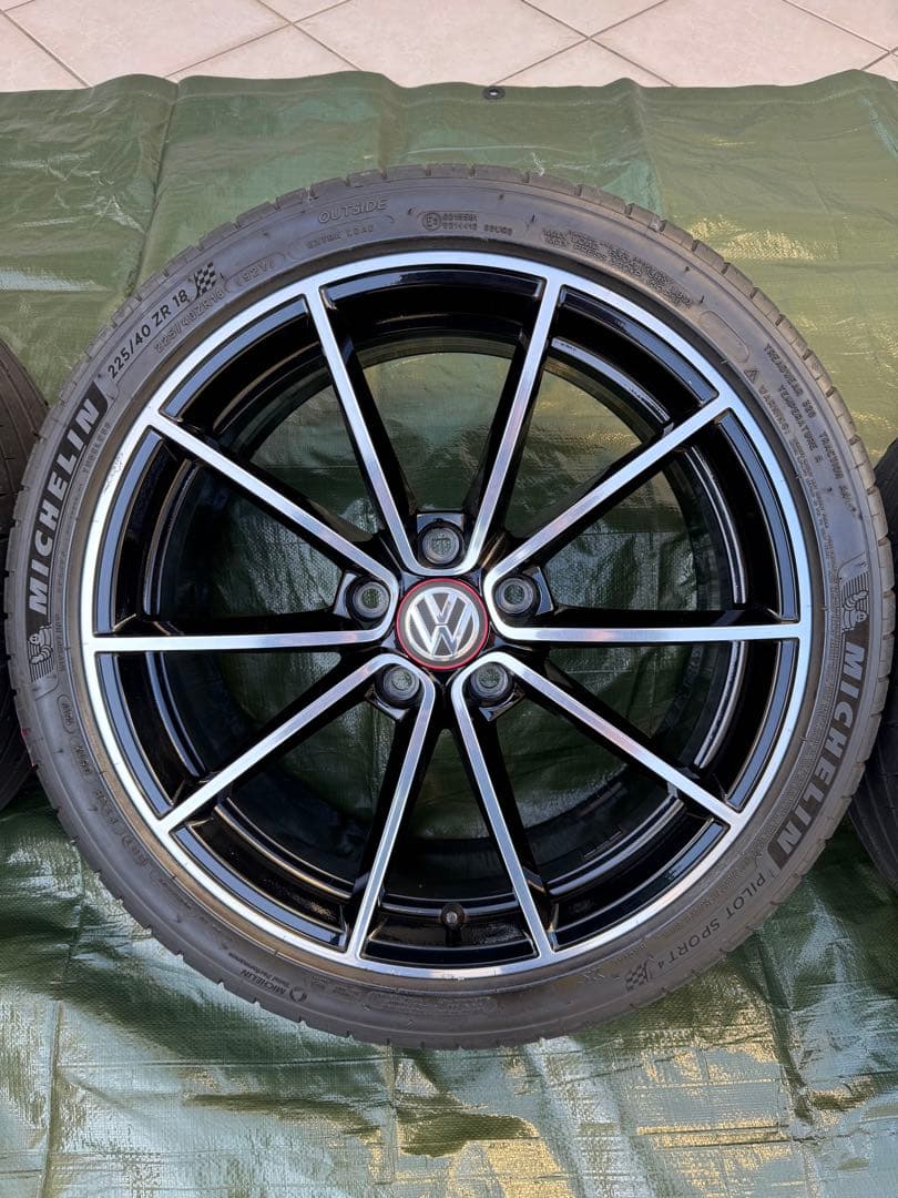 VW フォルクスワーゲン ゴルフ7 GTI クラブスポーツ 純正アルミホイール