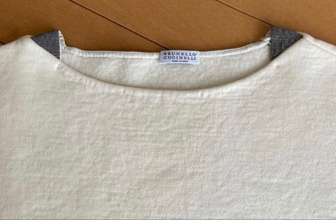 ブルネロクチネリ　カシミヤ　ウール　　モニーレ　厚手　暖かスウェット