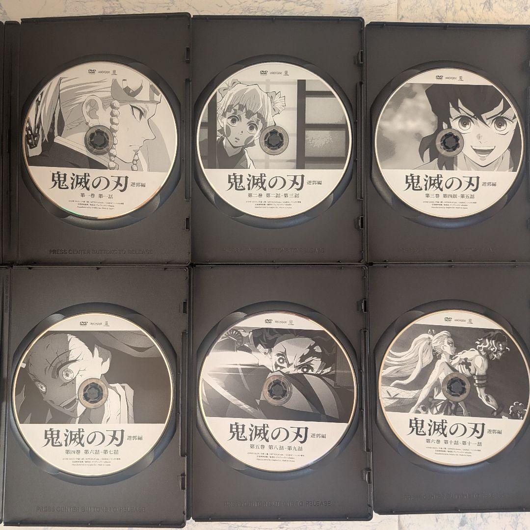 DVD　鬼滅の刃 遊郭編、劇場版　無限列車編　計7巻