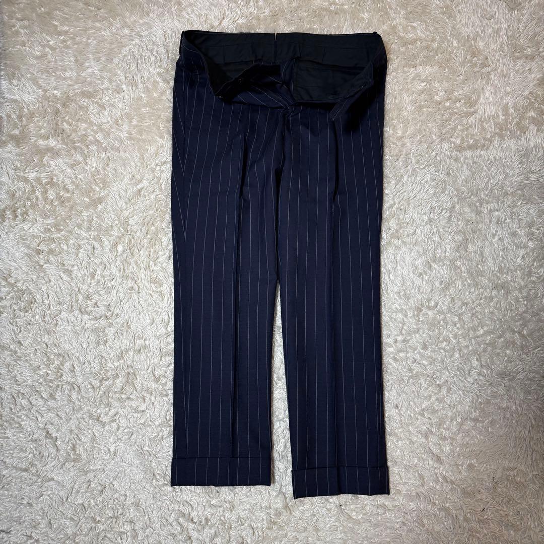 RINGJACKET リングヂャケット ストライプ スーツセットアップ ネイビー