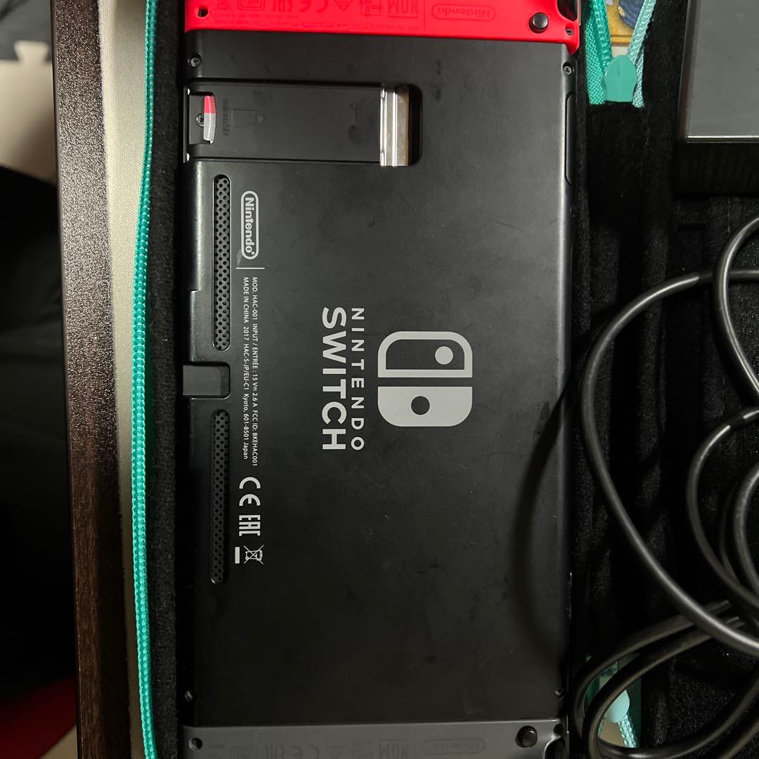 Nintendo Switch 初期型 赤/黒 本体 ACアダプター付き