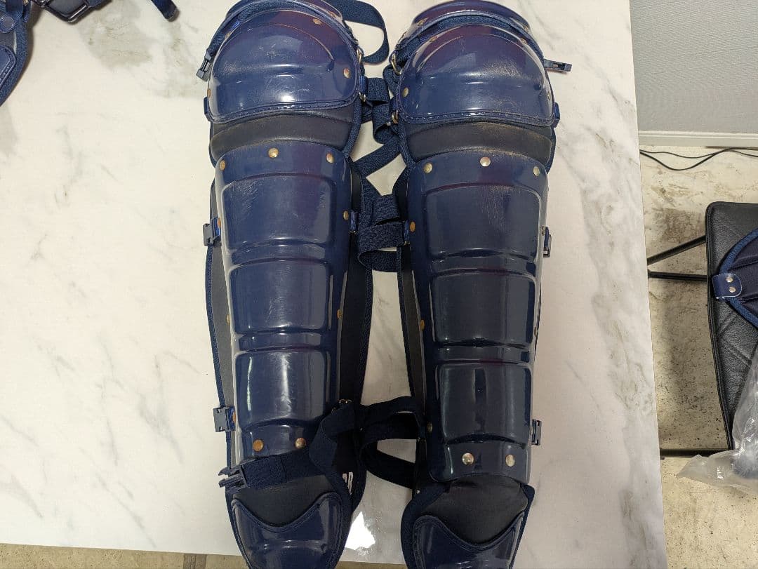 【価格交渉可能】Mizuno 軟式キャッチャー用防具セット（Lサイズ）