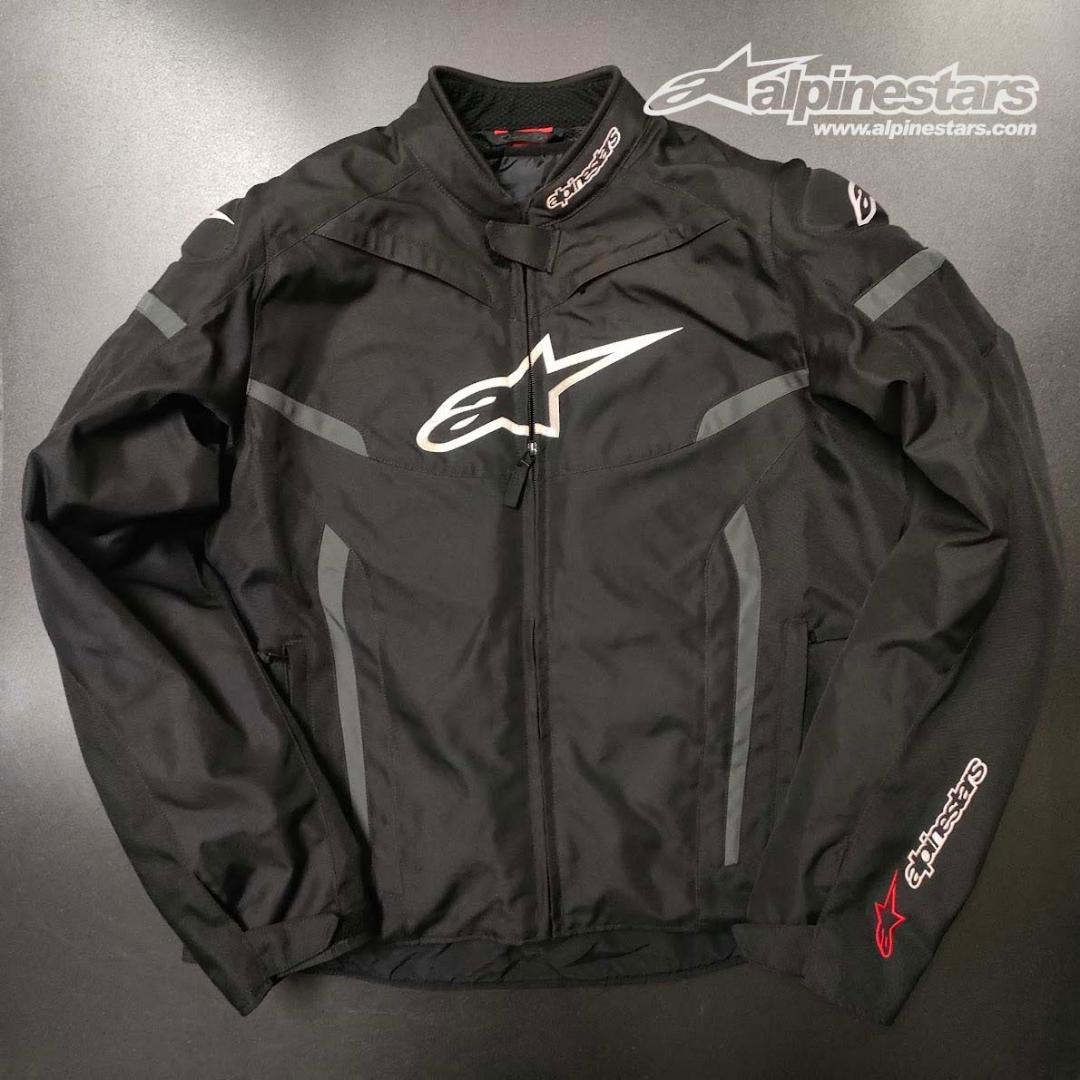 美品 アルパインスターズ ライディングジャケット 黒 alpinestars