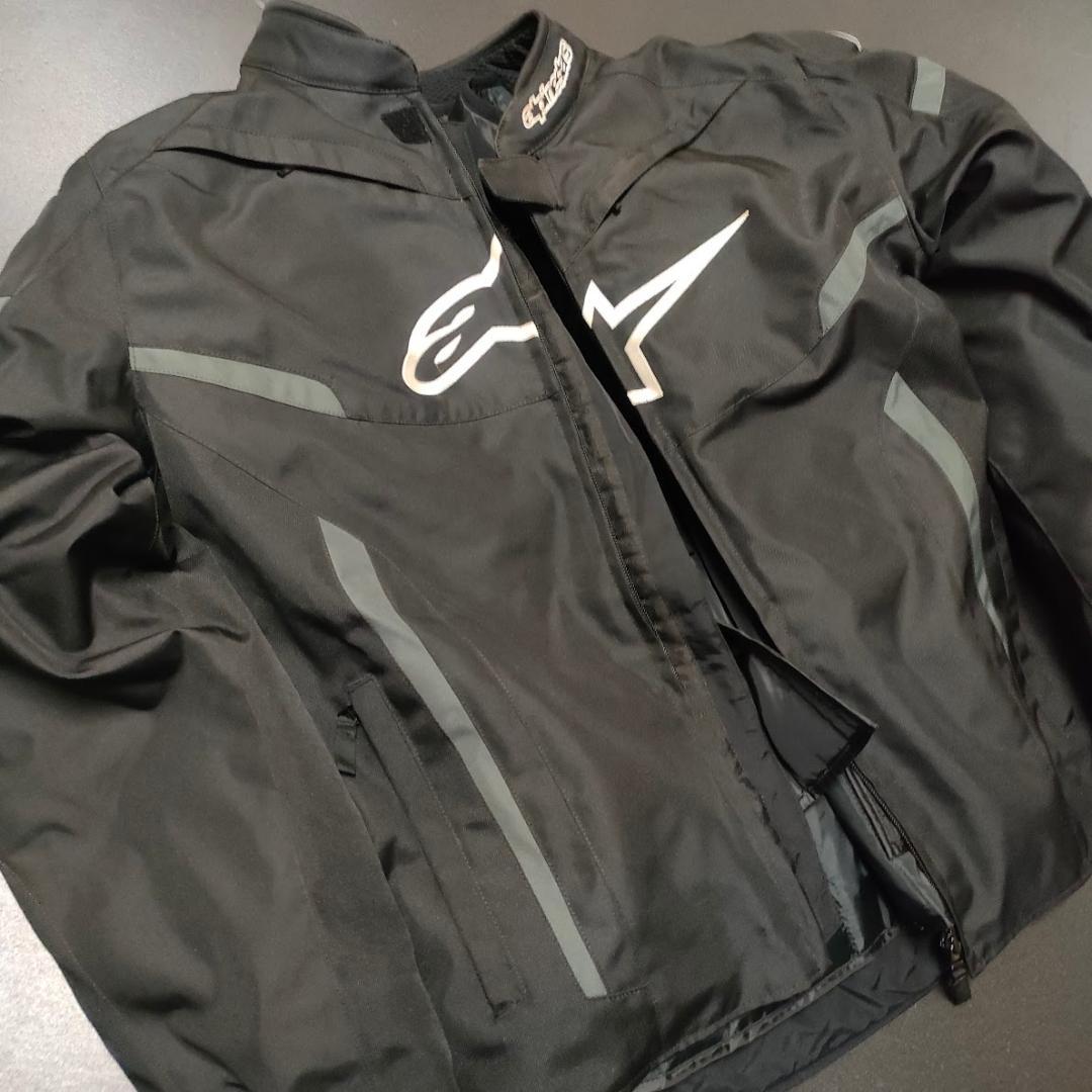 美品 アルパインスターズ ライディングジャケット 黒 alpinestars