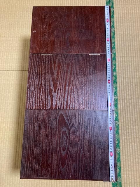 昭和レトロな木製折りたたみ座卓