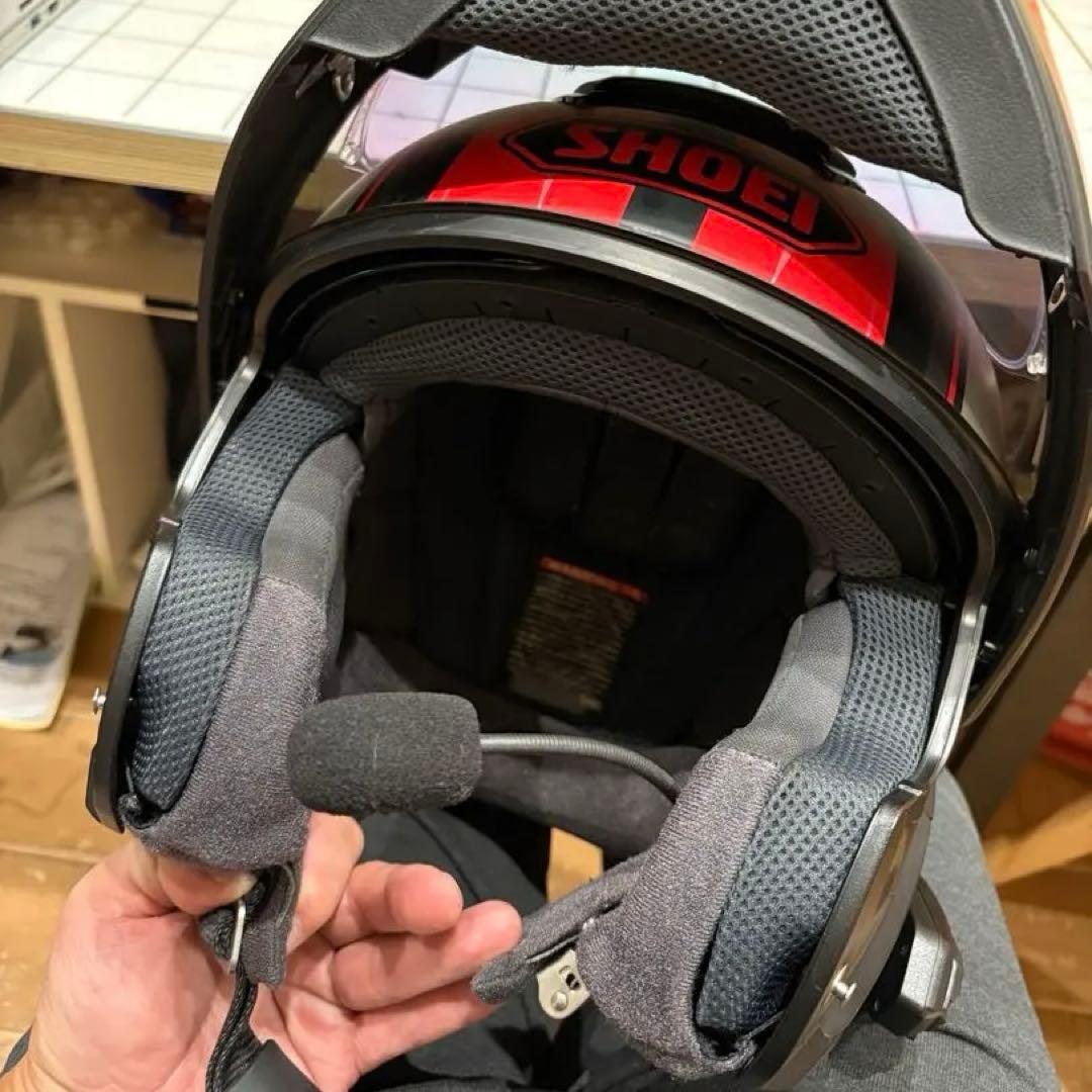 【格安美品】SHOEI システムヘルメット　 インカムM1-S pro^ ^