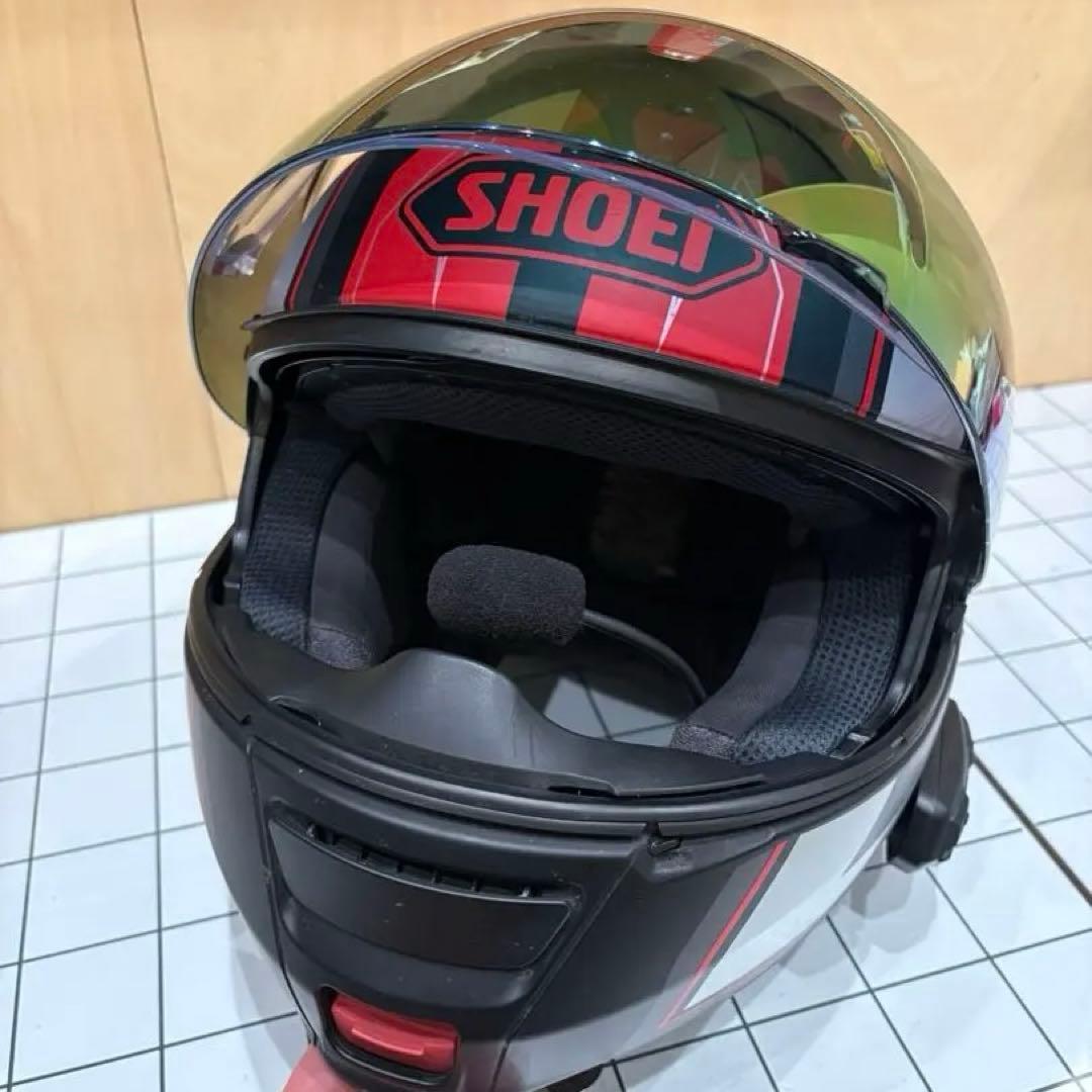 【格安美品】SHOEI システムヘルメット　 インカムM1-S pro^ ^