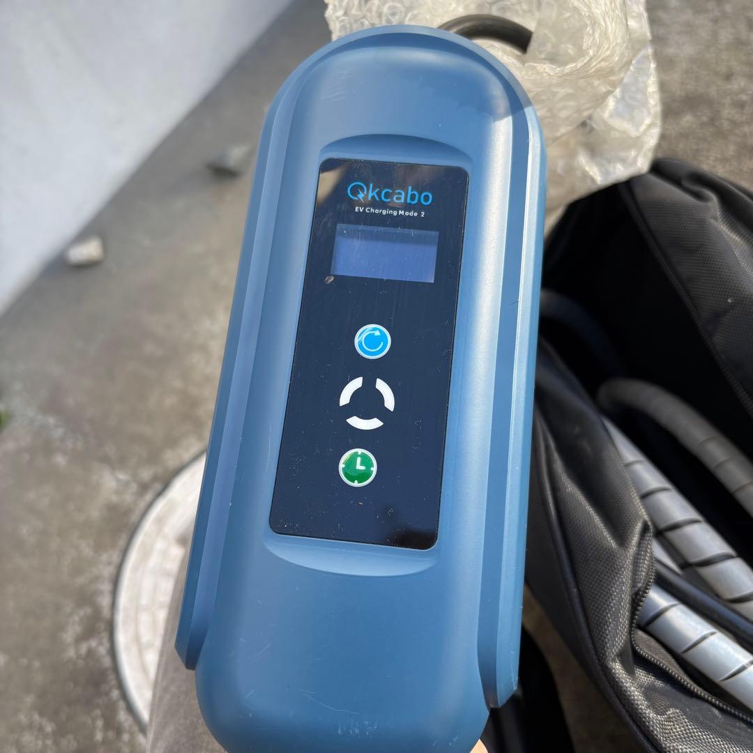 専用Qkcabo 電気自動車 充電ケーブル 100V-125V(PHEV/EV