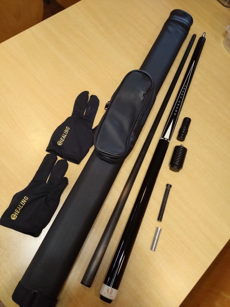 OK healing カーボンシャフト ビリヤードキュー ラジアル 美品！