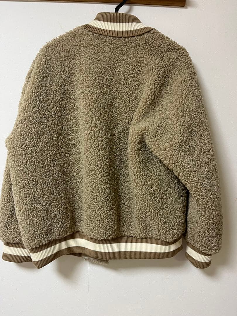 ヒステリックグラマー HYSTERIC COLLEGEワッペン ボアスタジャン