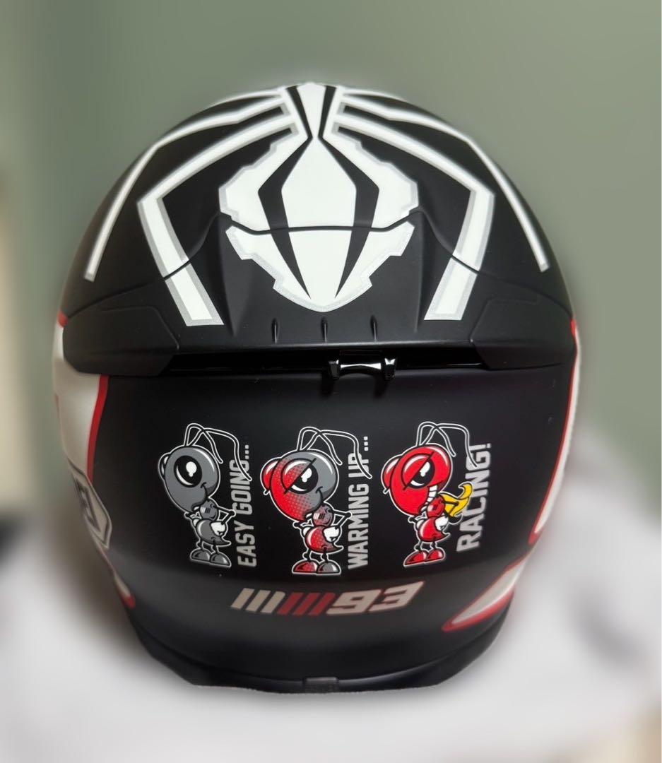 SHOEI マルケス ブラックアント Lサイズ