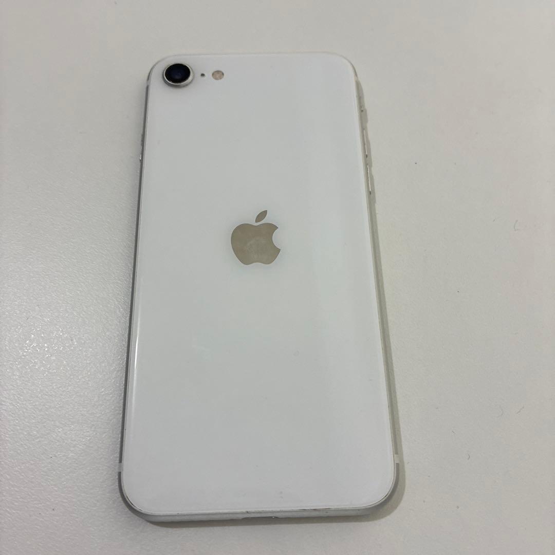 iPhoneSE2 第2世代 64GB ホワイト ガラスフィルムつき