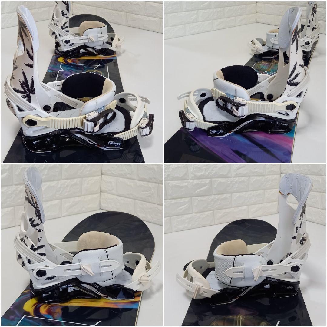 サロモン 2点セット スノーボード WONDER 139 バイン MIRAGE