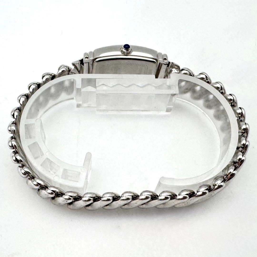 希少 極美品 電池交換済 ハミルトン ベントン 6247 蛇腹ブレス シルバー