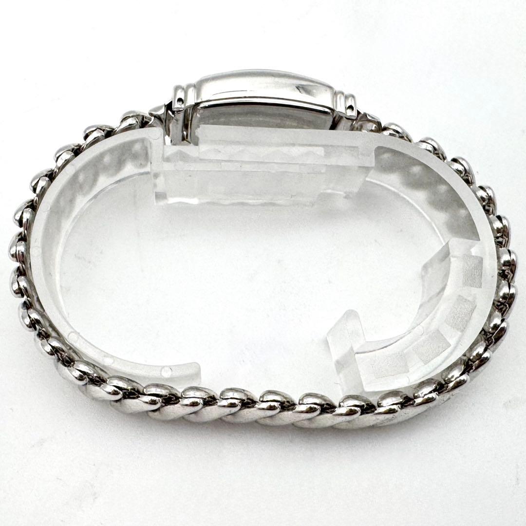 希少 極美品 電池交換済 ハミルトン ベントン 6247 蛇腹ブレス シルバー