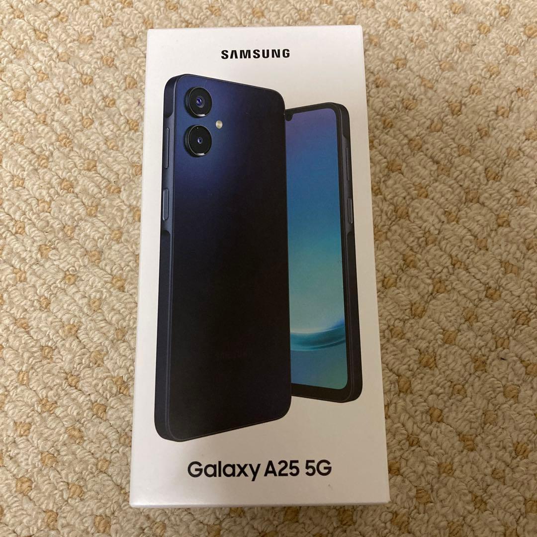 Samsung Galaxy A25 5G ブラック　ギャラクシー　未使用