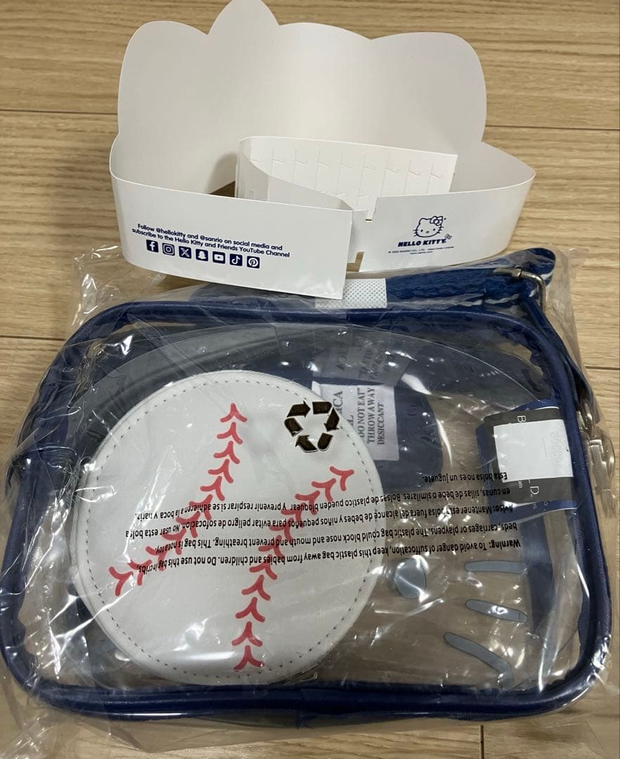 ドジャース ハローキティ クロスボディバック