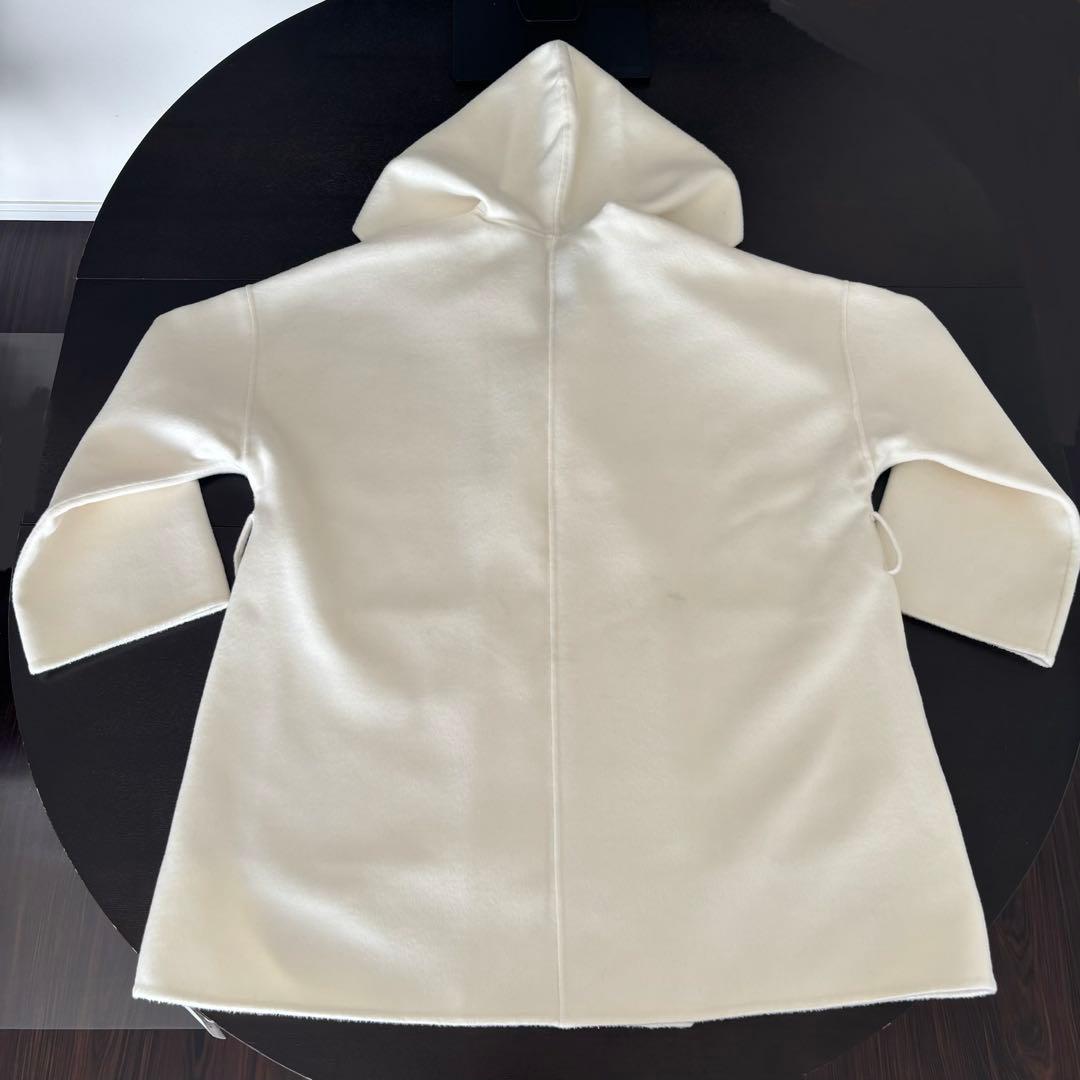 【Mila Owen】ミラオーウェン ハーフ丈 フードリバーコート