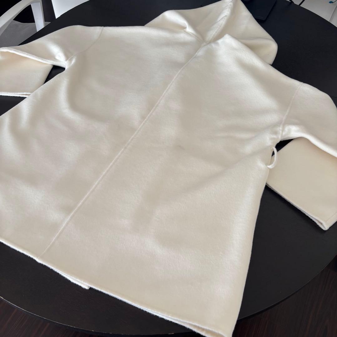 【Mila Owen】ミラオーウェン ハーフ丈 フードリバーコート