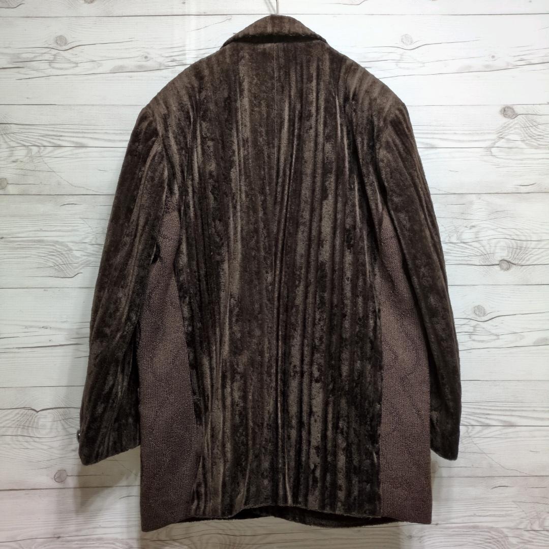 ✨美品✨セットアップ　コーデュロイ調　ニット　奇抜デザイン　カジュアル　おしゃれ