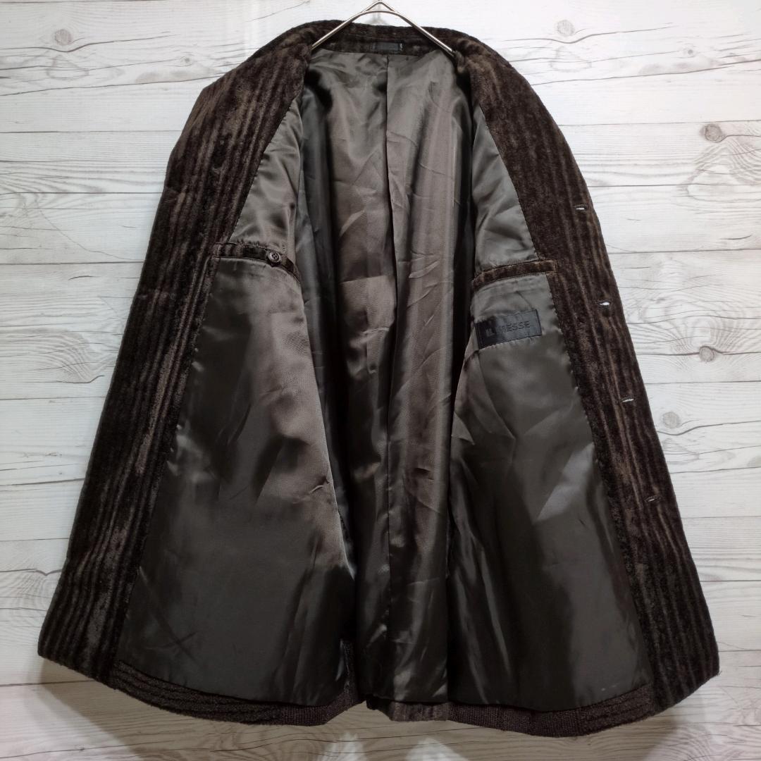 ✨美品✨セットアップ　コーデュロイ調　ニット　奇抜デザイン　カジュアル　おしゃれ