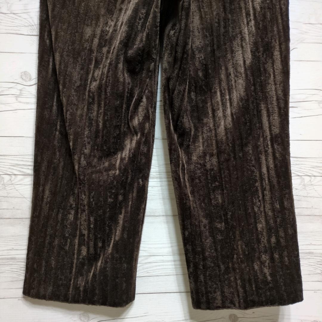 ✨美品✨セットアップ　コーデュロイ調　ニット　奇抜デザイン　カジュアル　おしゃれ