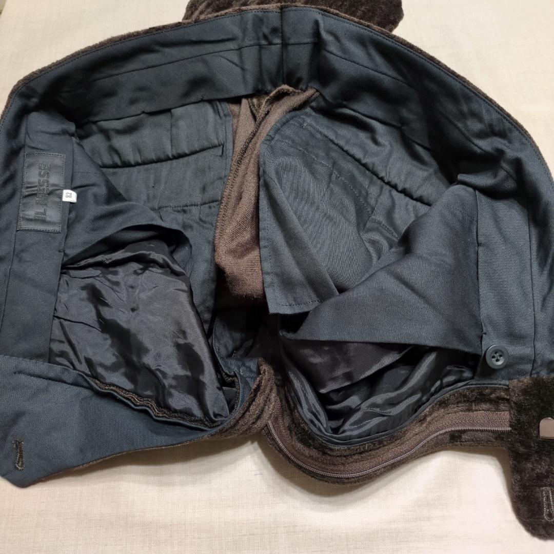 ✨美品✨セットアップ　コーデュロイ調　ニット　奇抜デザイン　カジュアル　おしゃれ