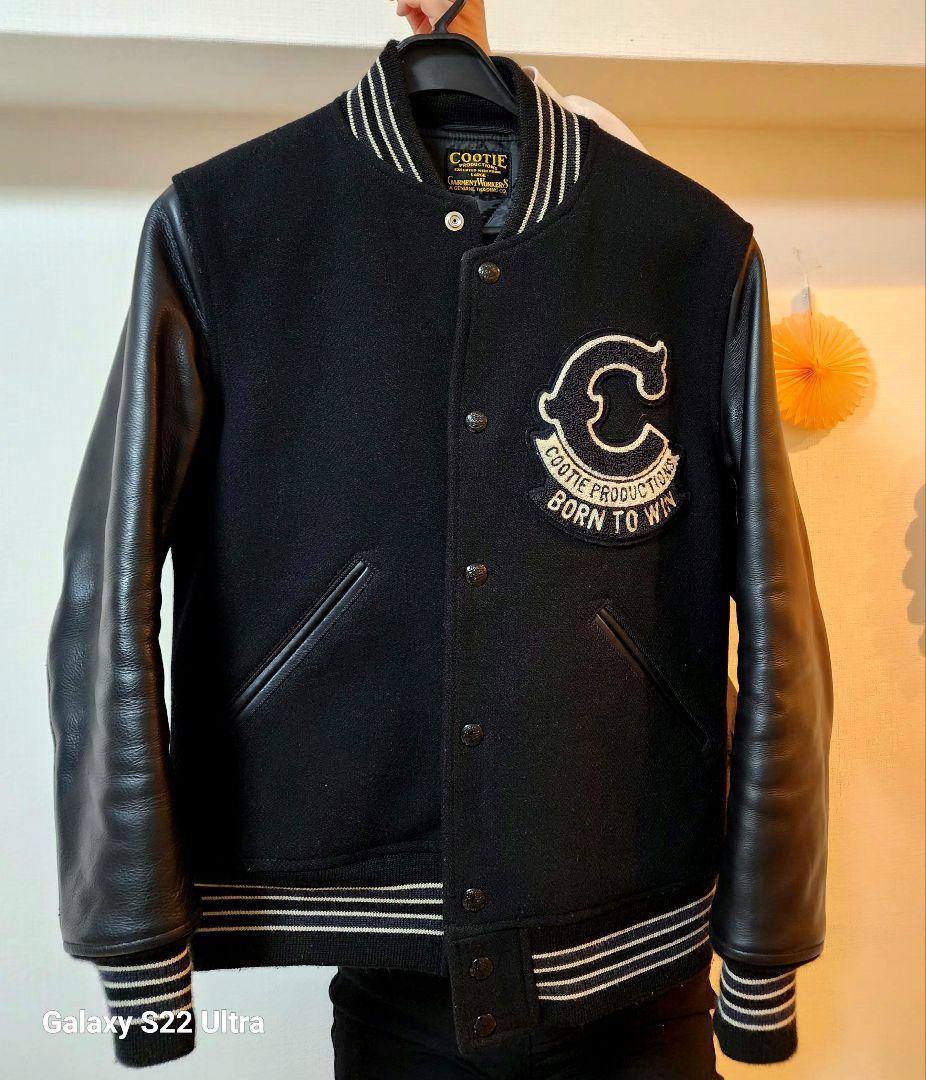 COOTIE /1st. PLACE JACKET　袖レザースタジャン-15秋冬