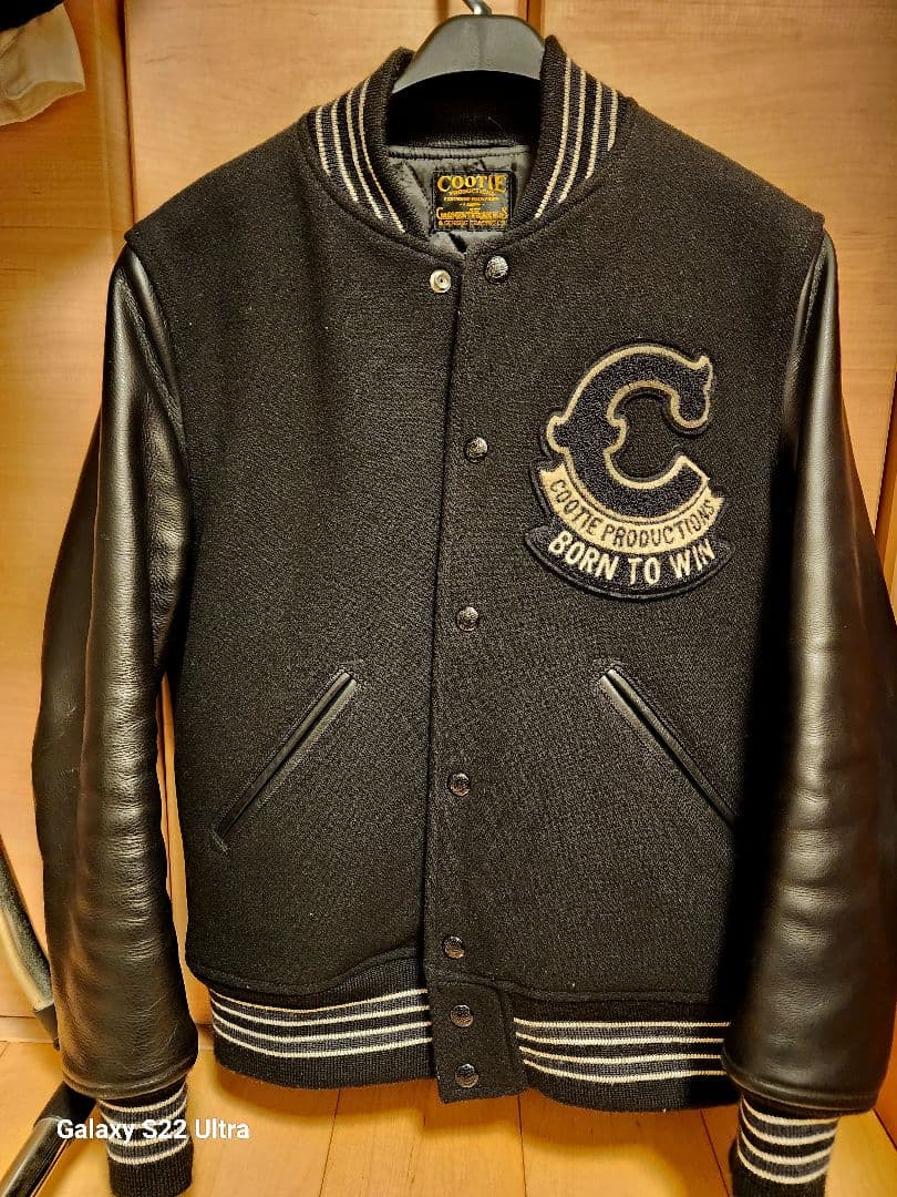 COOTIE /1st. PLACE JACKET　袖レザースタジャン-15秋冬
