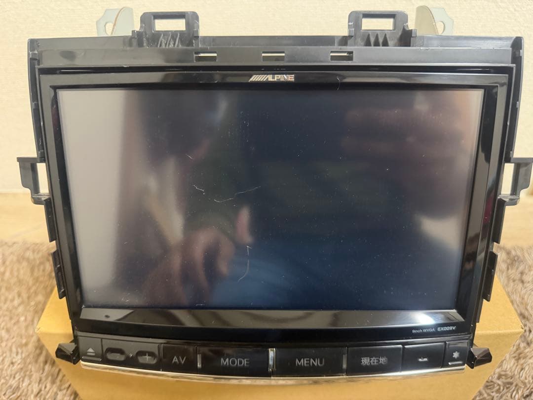 Alpine EX009V-AV ALPHARD専用カーナビ