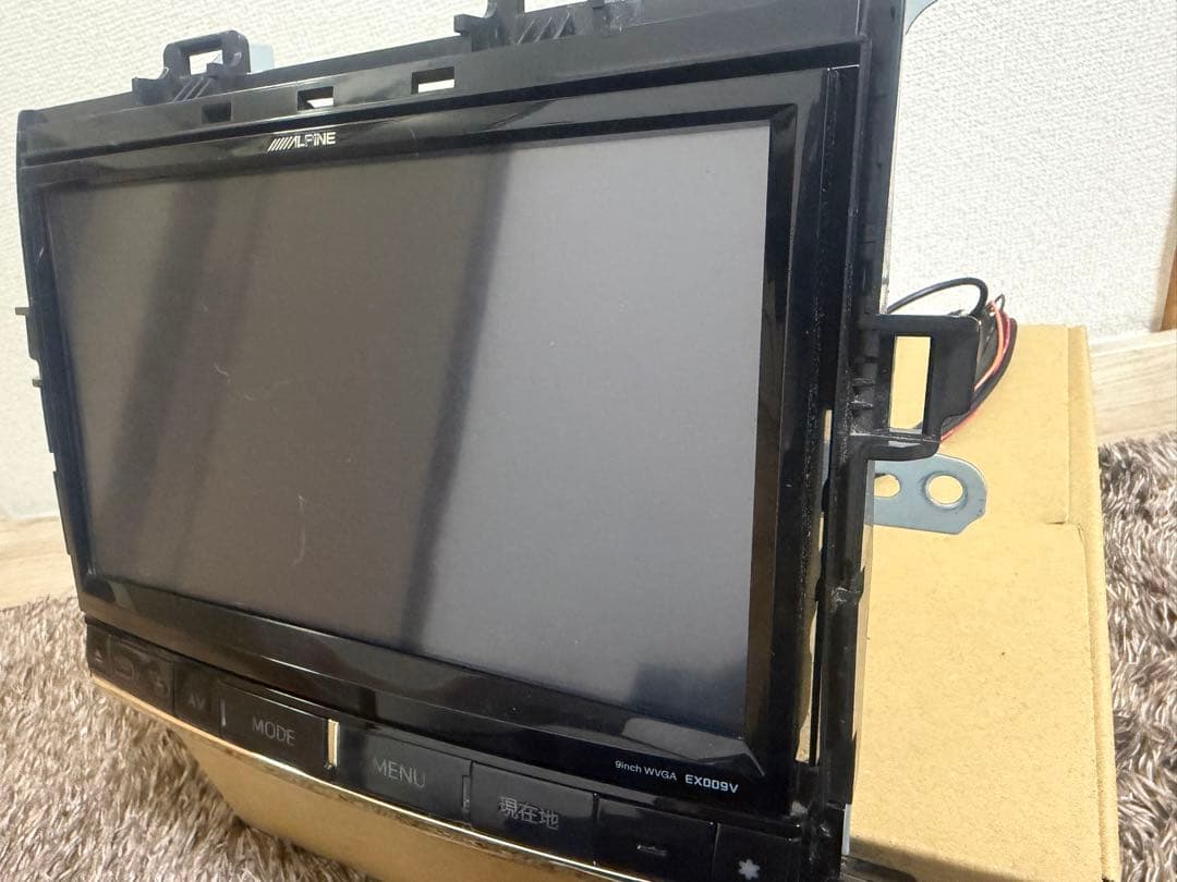 Alpine EX009V-AV ALPHARD専用カーナビ