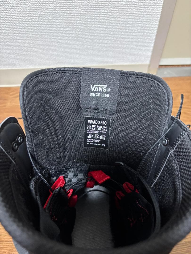 VANS INVADO PRO 24-25モデル スノーボードブーツ 25.5