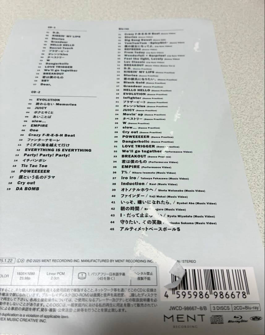 Man アルバム 1st〜4th ベスト　まとめ売り　おまけ付き