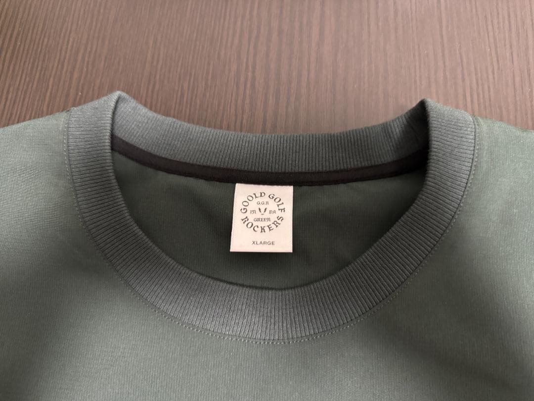 【限定】ゴールドゴルフロッカーズ 上下セットアップ＆ソックス カーキ XL