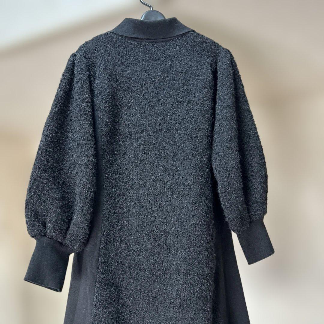 【70%OFF！】新品スーパービューティー★黒ロングコート