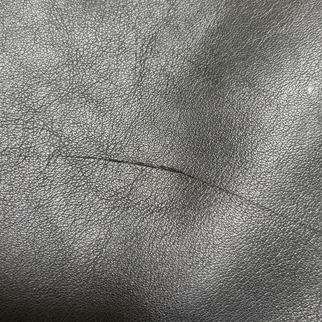 カドヤ★ K'S レザー★牛革★シングルライダース★ジャケット【メンズサイズL】