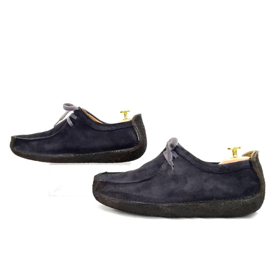 クラークスオリジナルズ　ナタリー　スエード　ブラック　モカシン　UK6.5