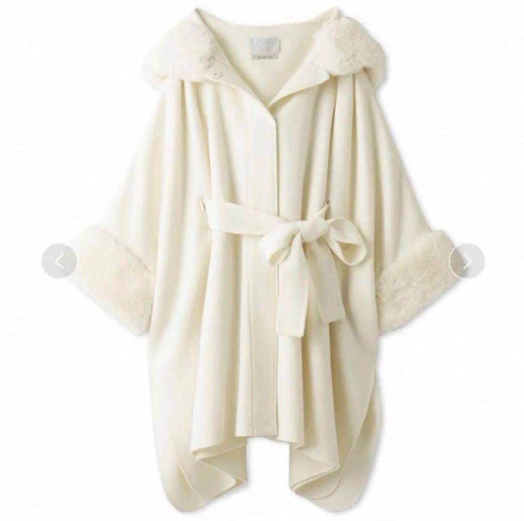 セルフォード　コートラボ　ファー付きポンチョコート　完売品