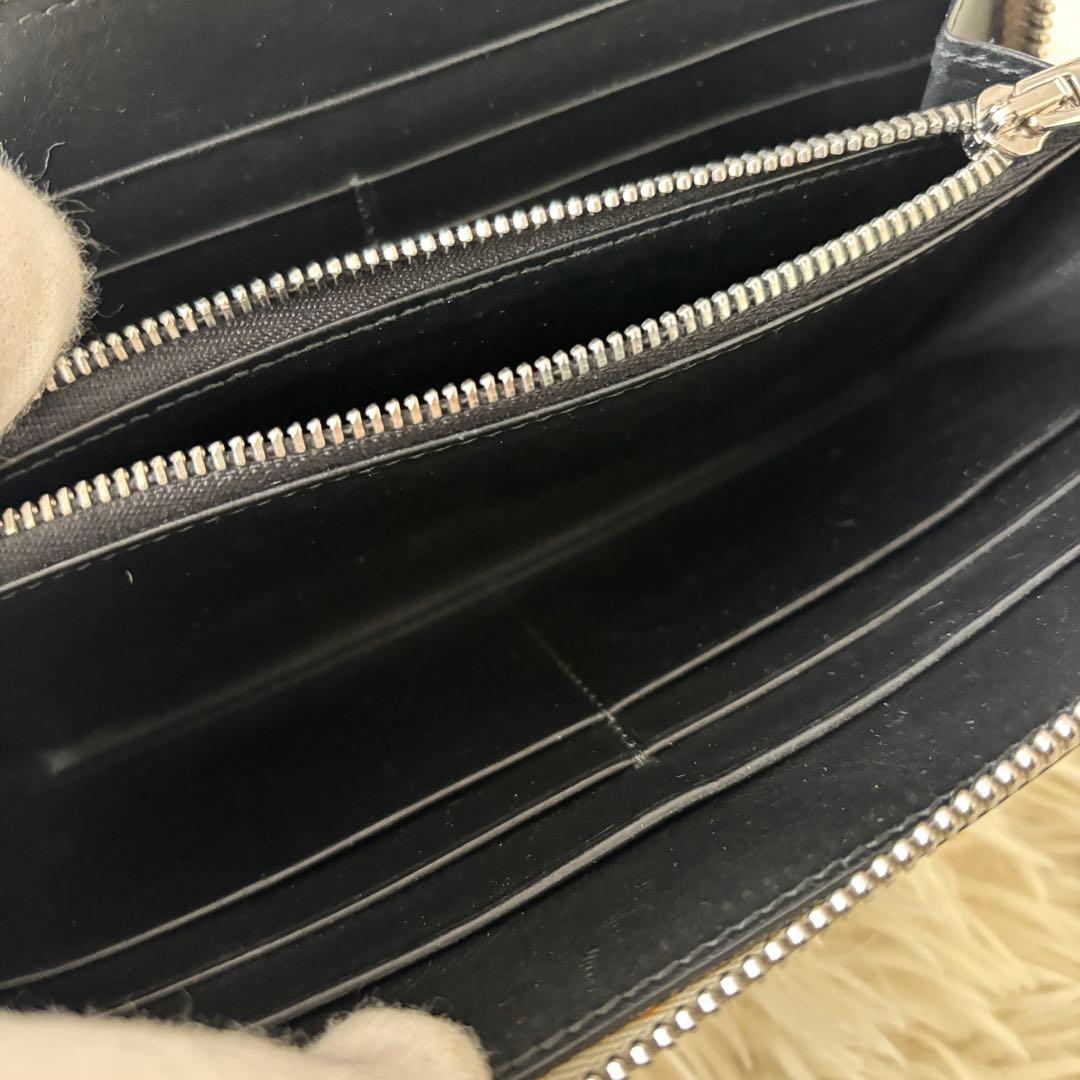 【美品✨】 LOEWE ロエベ 長財布 ラウンドファスナー リピート アナグラム