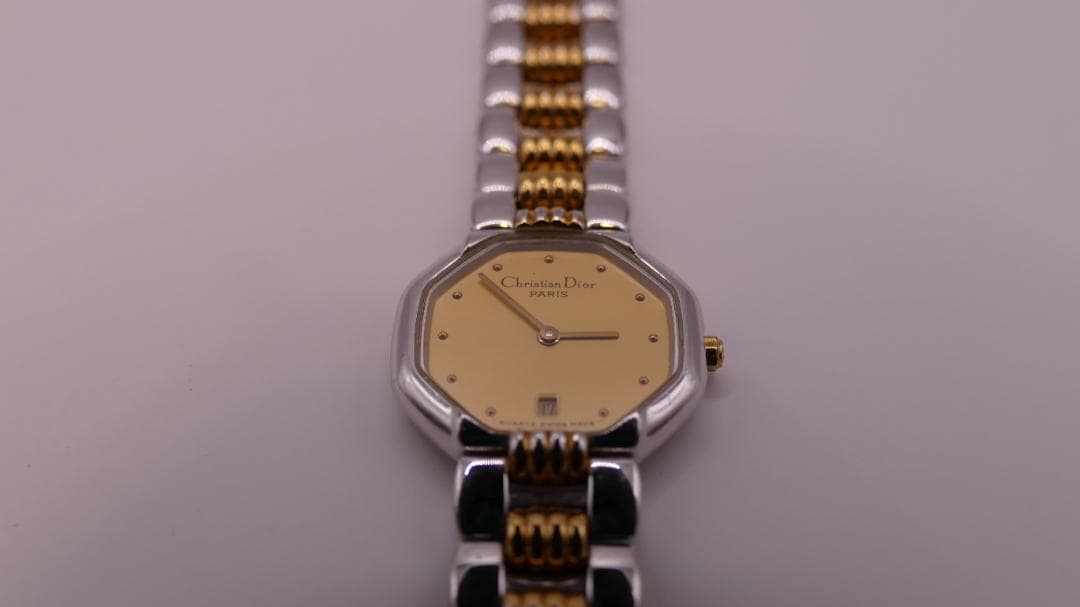 Christian Dior クリスチャンディオール オクタゴン ペア腕時計