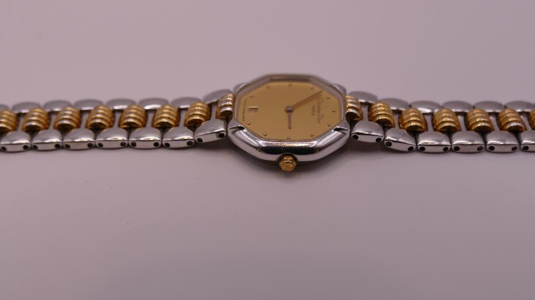 Christian Dior クリスチャンディオール オクタゴン ペア腕時計